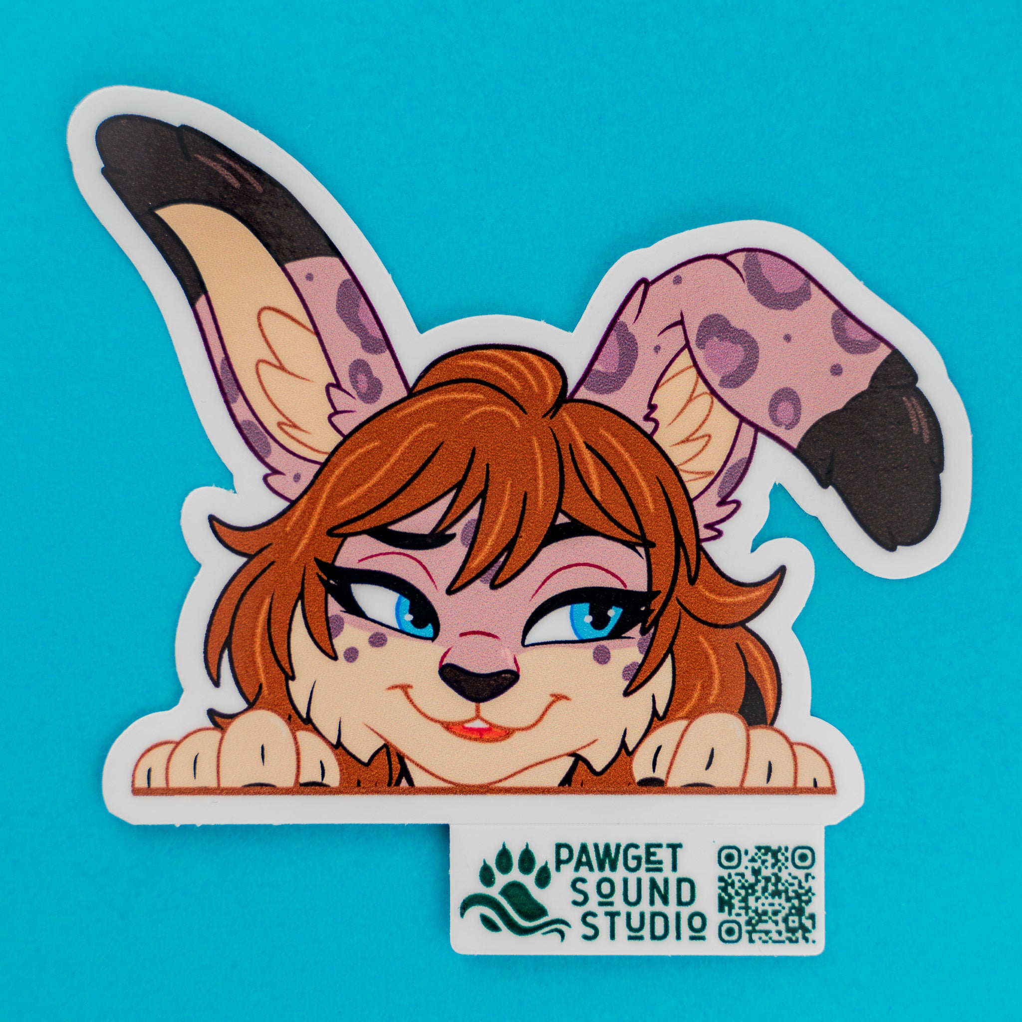 Maddison Cabbit Peek Sticker